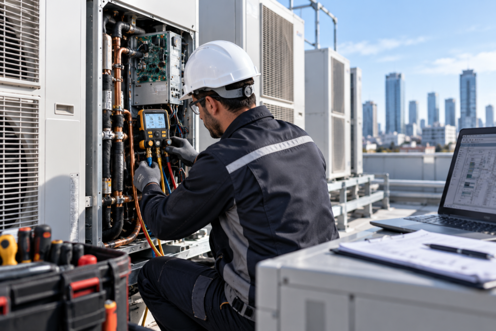 VRF klima servis ve periyodik bakım hizmetleri